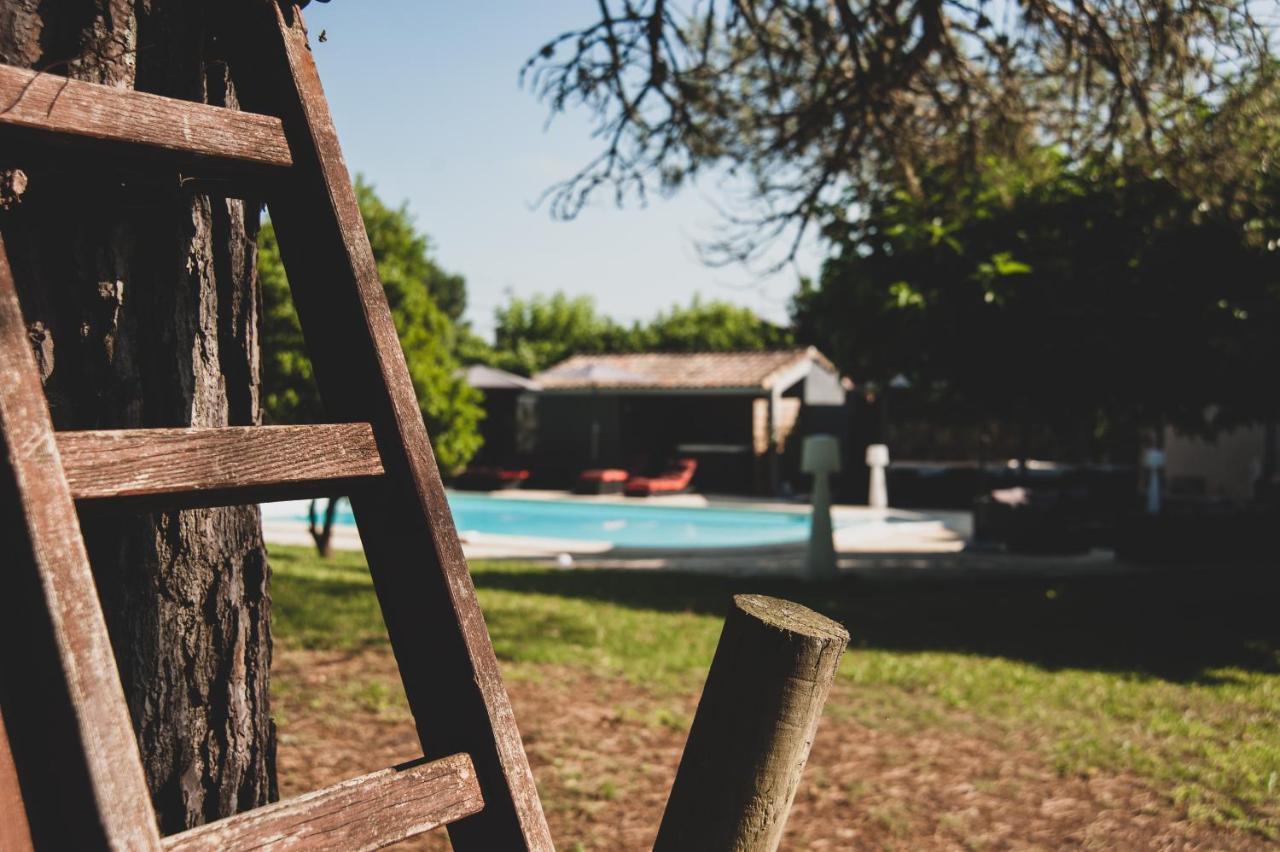 Villa Corterra Avec Piscine Et Jacuzzi Fargues-de-Langon Exterior photo